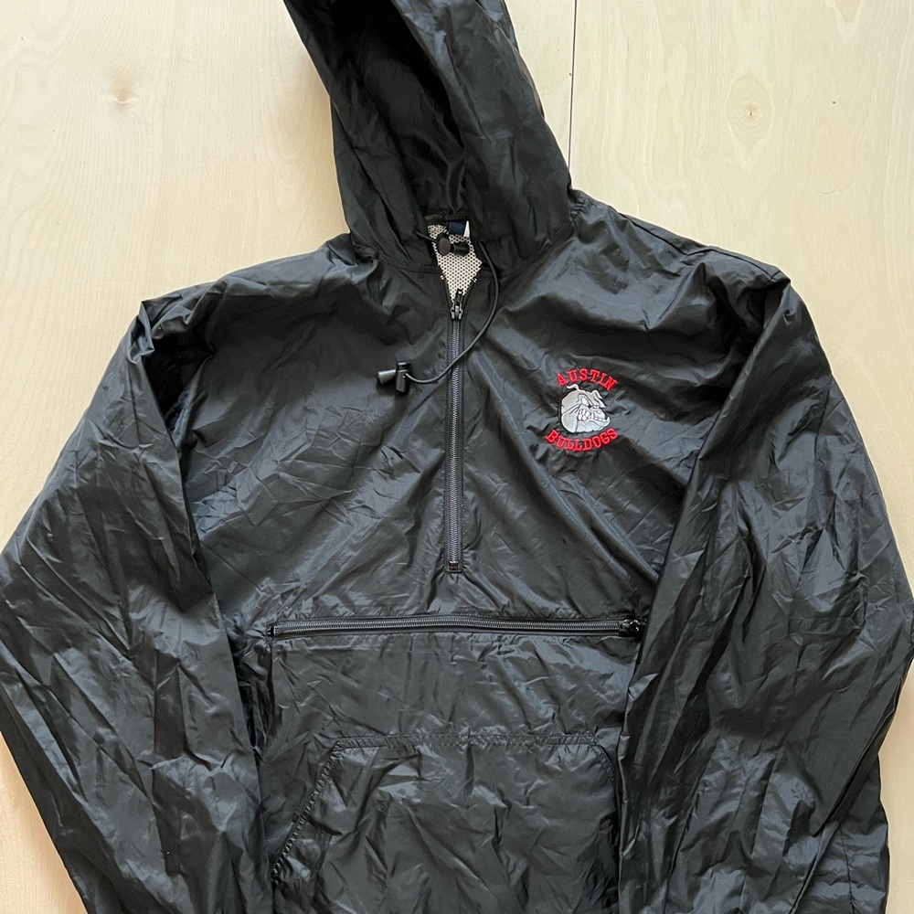 Austin Bulldogs waterproof Jacket men’s size medium